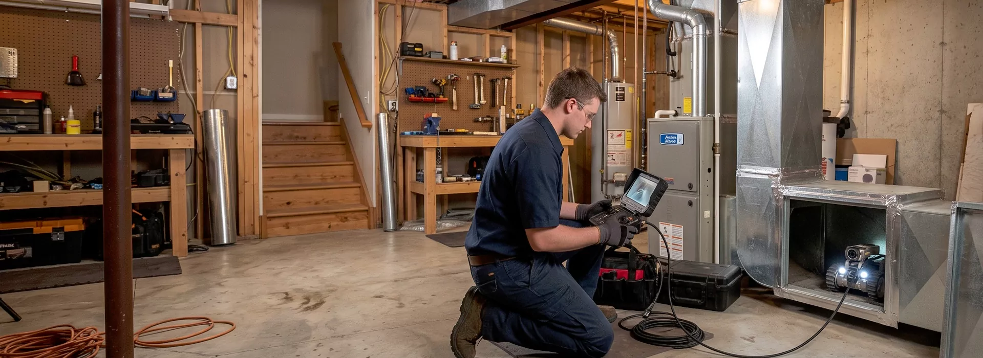 Robotic Duct Inspection Rockville, Maryland