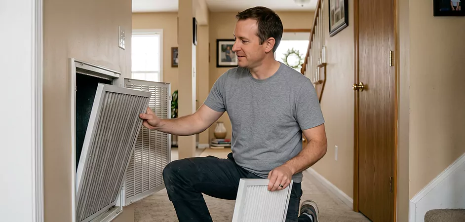 AC Air Filter Replacement in Rockville, MD