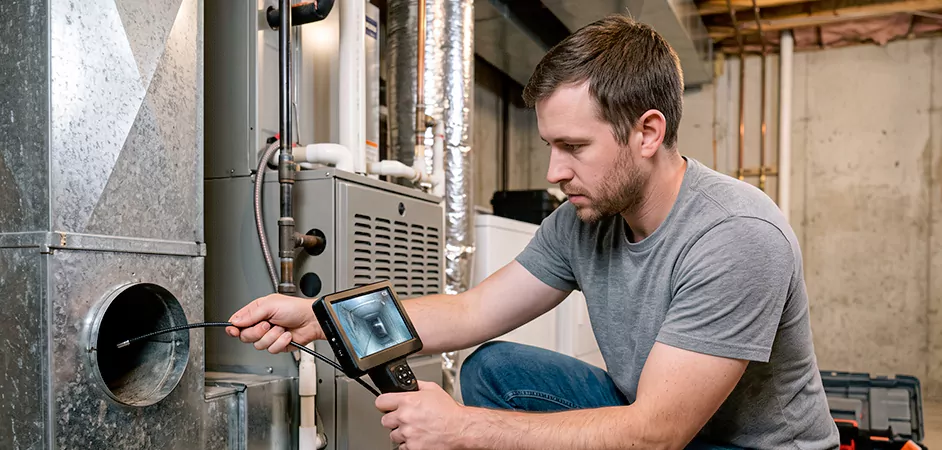 Air Duct Camera Inspection in Rockville, MD