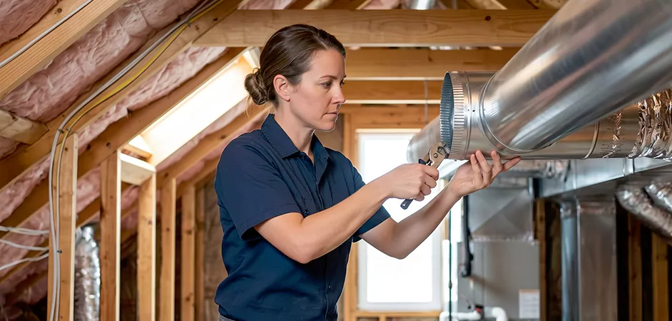 Dryer Vent Replacement in Rockville, MD