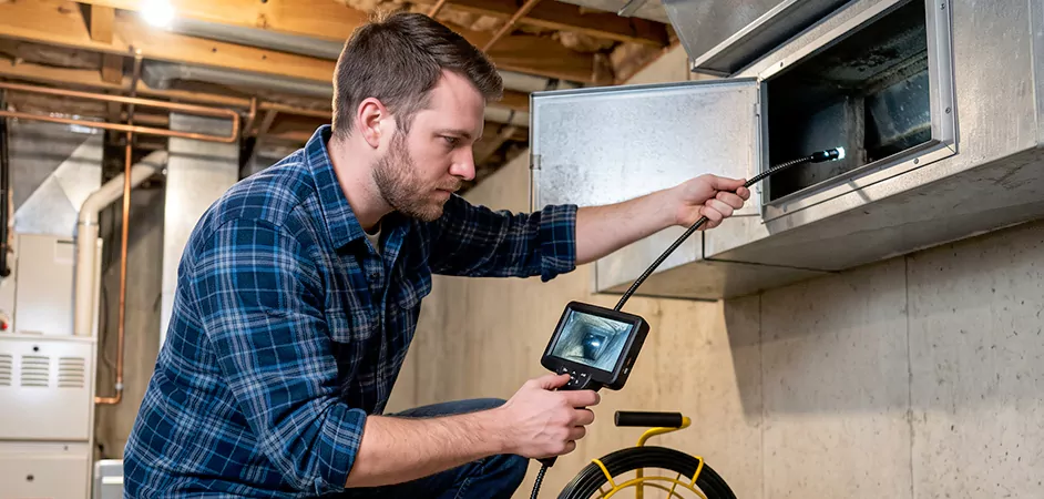 Post-Renovation Duct Inspection in Rockville