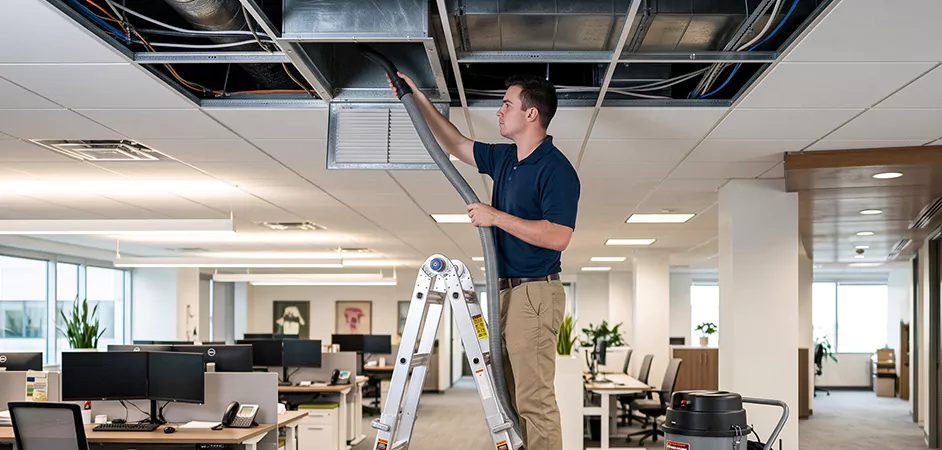 Restaurant Dining Room Duct Cleaning in Rockville