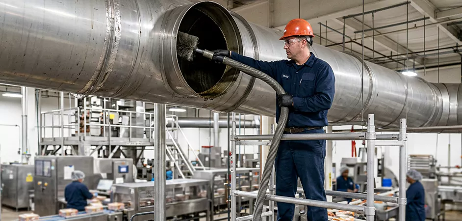 Food Processing Facility Duct Cleaning in Rockville