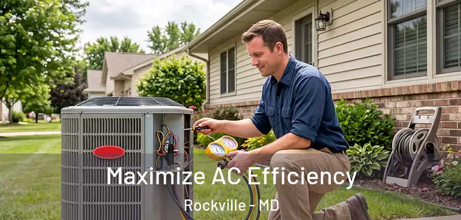 Maximize AC Efficiency Rockville - MD